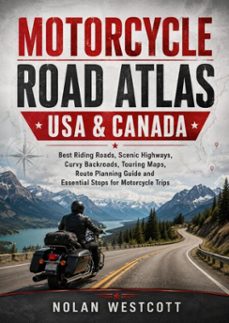 motorcycle road atlas usa &amp; canada-nolan westcott-9783565647569