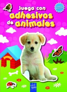 juega con adhesivos de animales. rosa-9788408090069