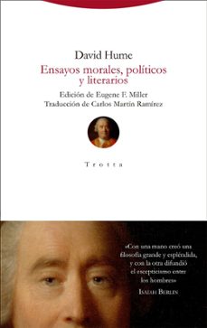 ensayos morales, politicos y literarios (2ª ed.)-9788413642369