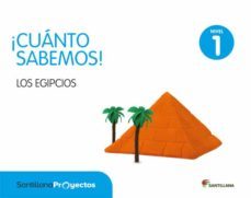 los egipcios educacion infantil 3 años cuanto sabemos nivel 1  ed 2017-9788414103869