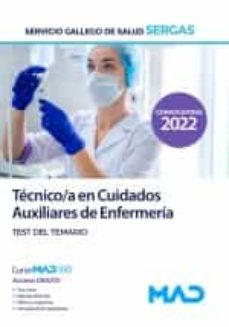 tecnico/a en cuidados auxiliares de enfermeria servicio gallego de salud (sergas)-9788414263969