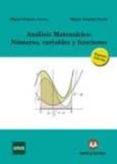 analisis matematico numeros variables y funciones (2ª ed.)-9788415550969