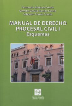 manual de derecho procesal civil, i. esquemas-fernando jimenez conde-9788415668169