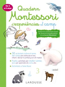 quadern montessori de experiencies al camp-9788418100369