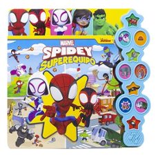 spidey y su superequipo. libro con 10 sonidos-9788418610769