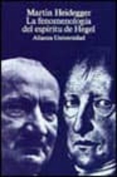 la fenomenologia del espiritu de hegel (2ª ed.)-9788420627069