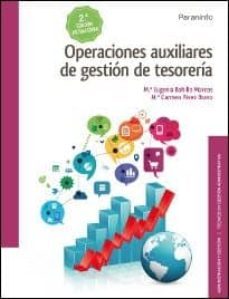 operaciones auxiliares de gestion de tesoreria (2ª ed.)-9788428339469