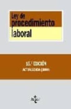 ley de procedimiento laboral (15ª ed.)-9788430949069
