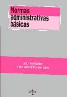 normas administrativas basicas-jose maria sanjuan gil-9788430953769