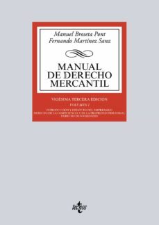 manual de derecho mercantil (13ª ed.)-manuel broseta pont-fernando martinez sanz-9788430969869
