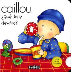 caillou. ¿que hay dentro?-fabien savary-9788444140469