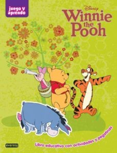 winnie the pooh: libro educativo con actividades y pegatinas-9788444146669