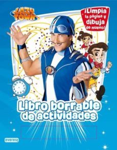 lazytown: libro borrable de actividades-9788444167169