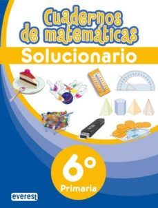 cuaderno de matematicas (6º primaria) solucionario-9788444171869