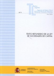 texto refundido de la ley de sociedades de capital 2024-9788447612369