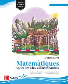 matematiques aplicades a les ciències socials 1º batxillerat. edicio lomloe-9788448631369