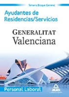ayudantes de residencias servicios generalitat valenciana-9788467651669