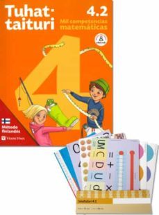 tuhattaituri 4º educacion primaria 2. matematicas. libro y fichas (metodo finlandes)-9788468270869