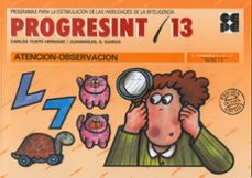 progresint 13: atencion y observacion-9788478690169
