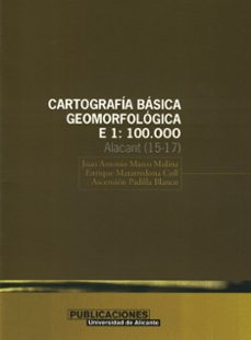 cartografia basica geomorfologica 1:100000 (incluye 3 planos)-9788479085469