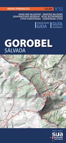 gorobel. mapas pirenaicos (1:25.000)-miguel angulo-9788482169569