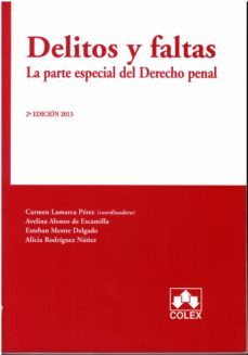 delitos y faltas (2ª ed.)-carmen lamarca perez-9788483423769