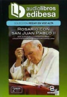 rosario con san juan pablo ii (audiolibro)-9788484078869