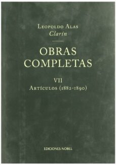 obras completas vii: articulos (1882-1890)-9788484590569