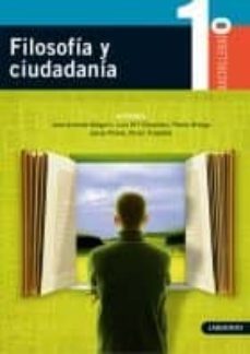 filosofia y ciudadania (1º bachillerato)-9788484833369