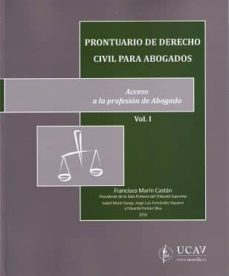 prontuario de derecho civil para abogados-francisco marin castan-9788490403969