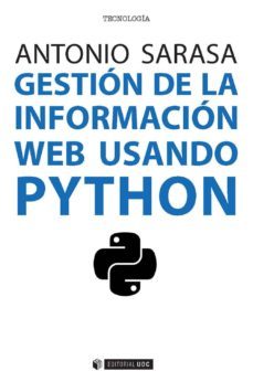 gestión de la información web usando python (ebook)-antonio sarasa cabezuelo-9788491164869