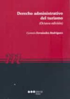 derecho administrativo del turismo 8ª edicion-9788491237969