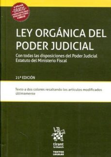 ley organica del poder judicial 21ª ed 2017-9788491691969
