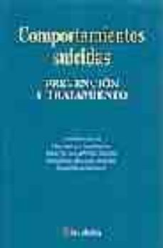 comportamientos suicidas: prevencion y tratamiento-julio bobes garcia-9788497060769