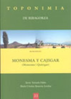municipio de monesma y cajigar-javier terrado pablo-maria cristina roureda-9788497431569