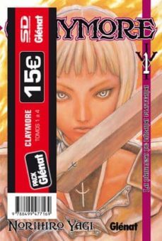 pack glenat: claymore (vols.1 a 4)-9788499477169