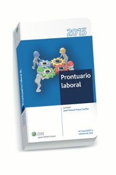 prontuario laboral 2015-jose manuel moya castilla-9788499546469