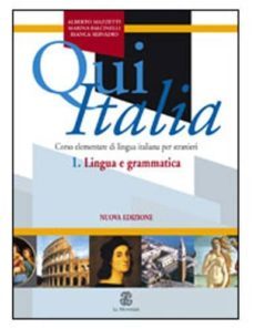 qui italia 1. lingua e grammatica (corso elementare di lingua ita liana per stranieri)-9788800853569