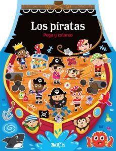 casitas - los piratas pega y colorea-9789403206769
