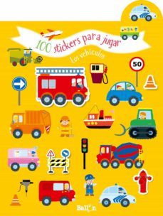 100 stickers para jugar - los vehiculos-9789403216669
