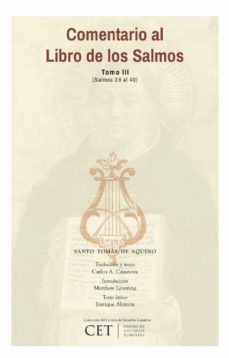 comentario al libro de los salmos. tomo iii (salmos 28 a 40) (ebook)-santo tomas de aquino-9789560105769