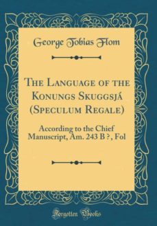 the language of the konungs skuggsja (speculum regale)-9780260627179