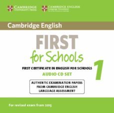 cambridge english: first for schools for revised exam 2015 audio cds (2)-9781107669079