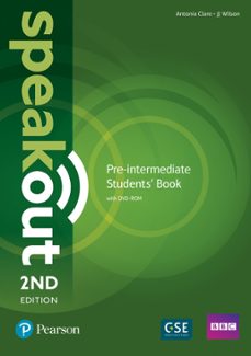 speakout pre-intermediate 2nd edition students' book and dvd-rom pack-9781292115979