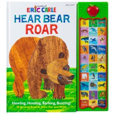 eric carle: hear bear roar sound book-9781450874779
