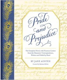 pride and prejudice: the complete novel, with nineteen letters from the characters  correspondence, written and folded by hand-jane austen-9781452184579