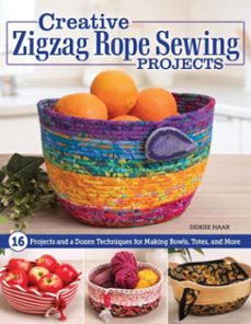 creative zigzag rope sewing projects (ebook)-denise haar-9781637414279