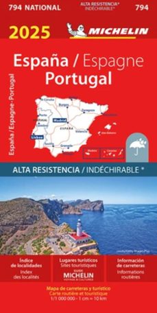 mapa national espana & portugal 2025 17794-9782067265479