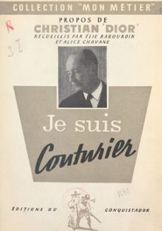 je suis couturier (ebook)-christian dior-9782307006879