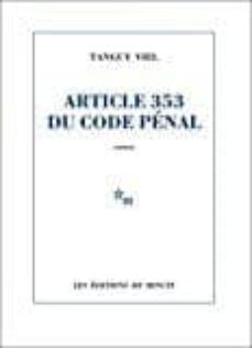 article 353 du code penal-9782707343079